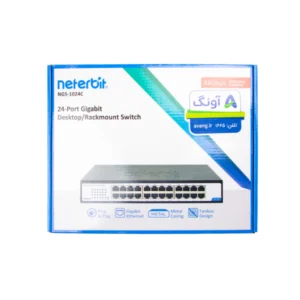 سوئیچ شبکه 24 پورت نتربیت مدل NGS-1024C