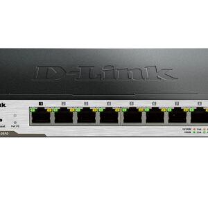 سوئیچ 8 پورت گیگابیتی POE دی لینک مدل DGS-1100-08PD