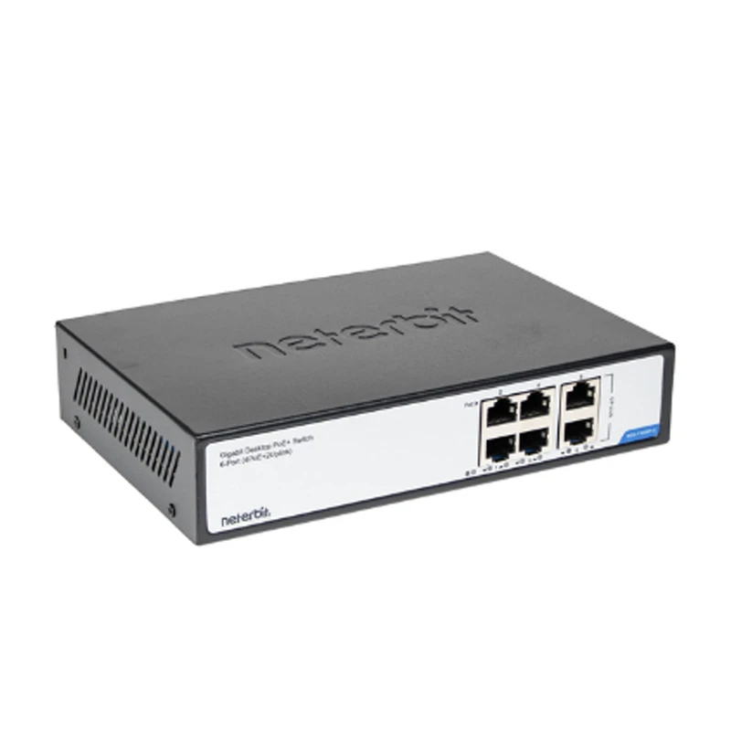 سوئیچ شبکه 6 پورت نتربیت Neterbit POE Switch NGS-F1006P-C