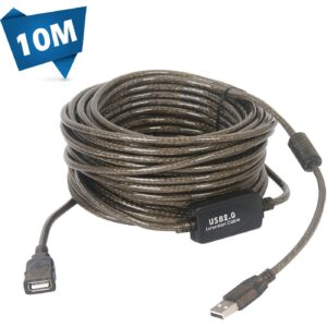کابل افزایش طول USB 2.0 طول ۱۰ متر