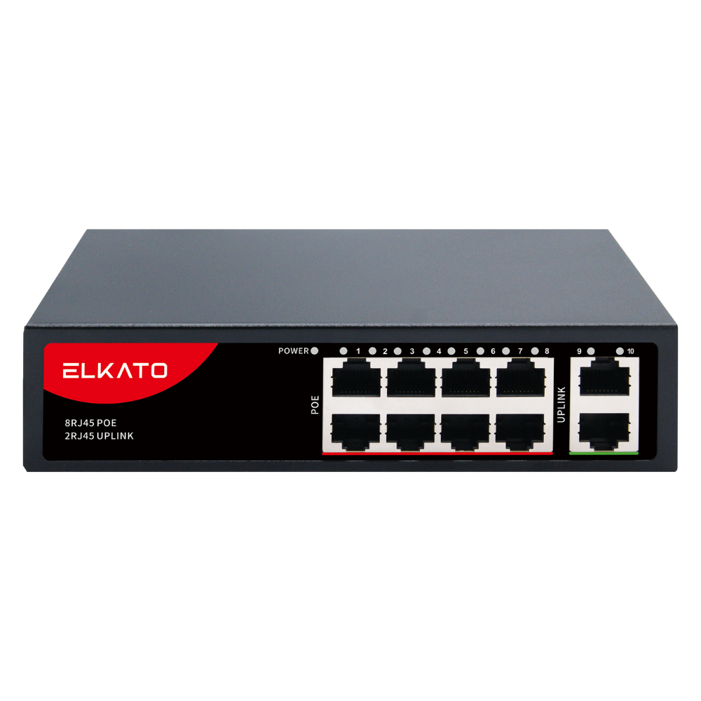 سوئیچ شبکه 8 پورت الکاتو مدل ELKATO EL-1SBL082BP-120W