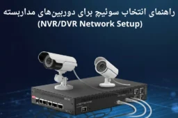 راهنمای انتخاب سوئیچ برای دوربینهای مداربسته (NVR/DVR Network Setup)