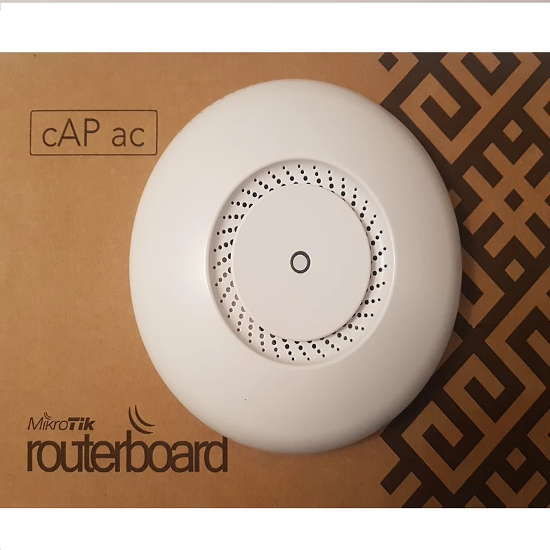 2اکسس پوینت بی سیم میکروتیک مدل Cap ac اکسس پوینت بی سیم میکروتیک مدل Cap ac