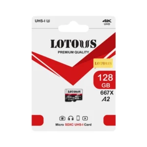 میکرو اس دی کارت 128 گیگ microSDXC لوتوس 667X/A2